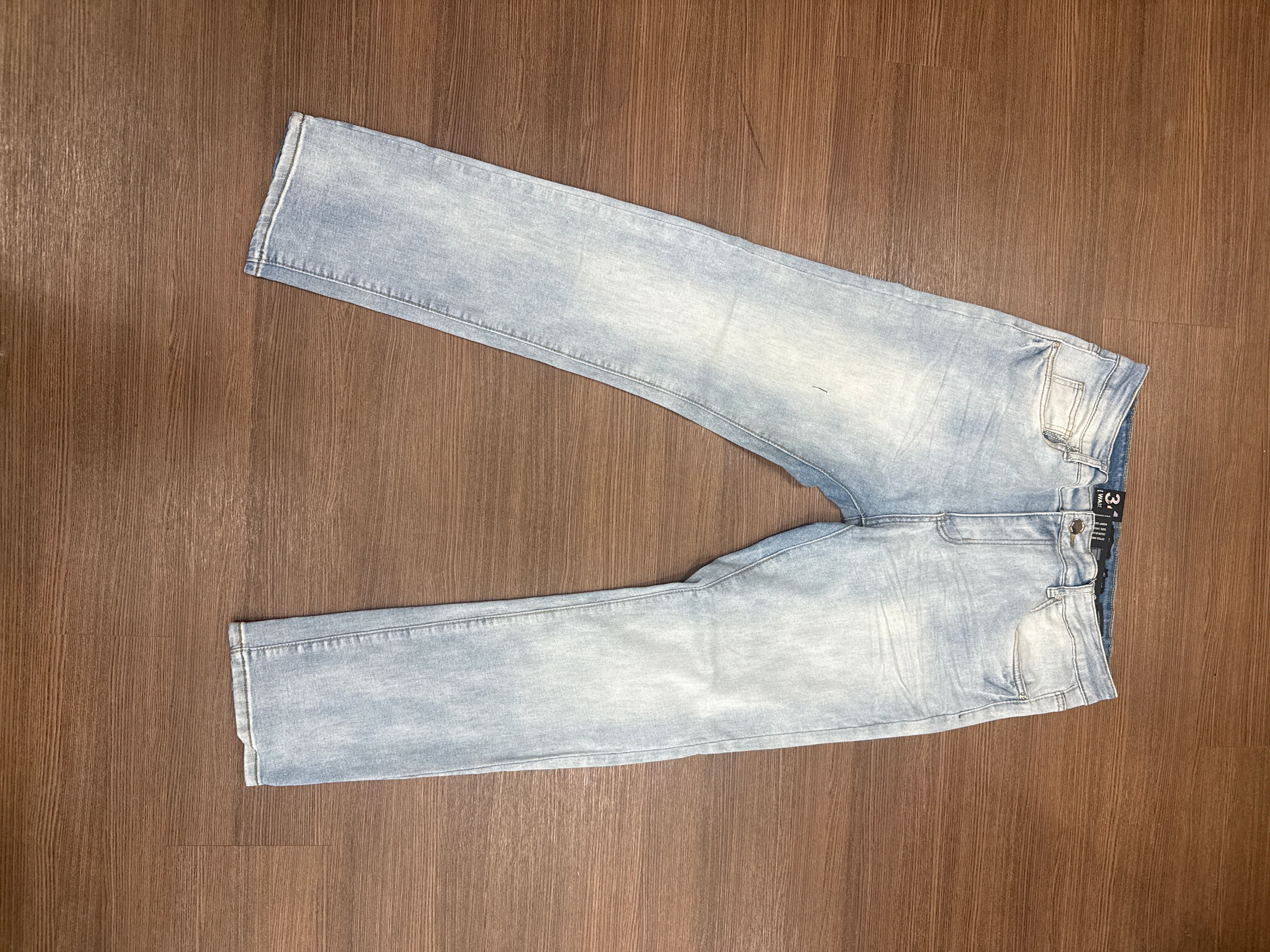 BLUE WASH Slim Jeans