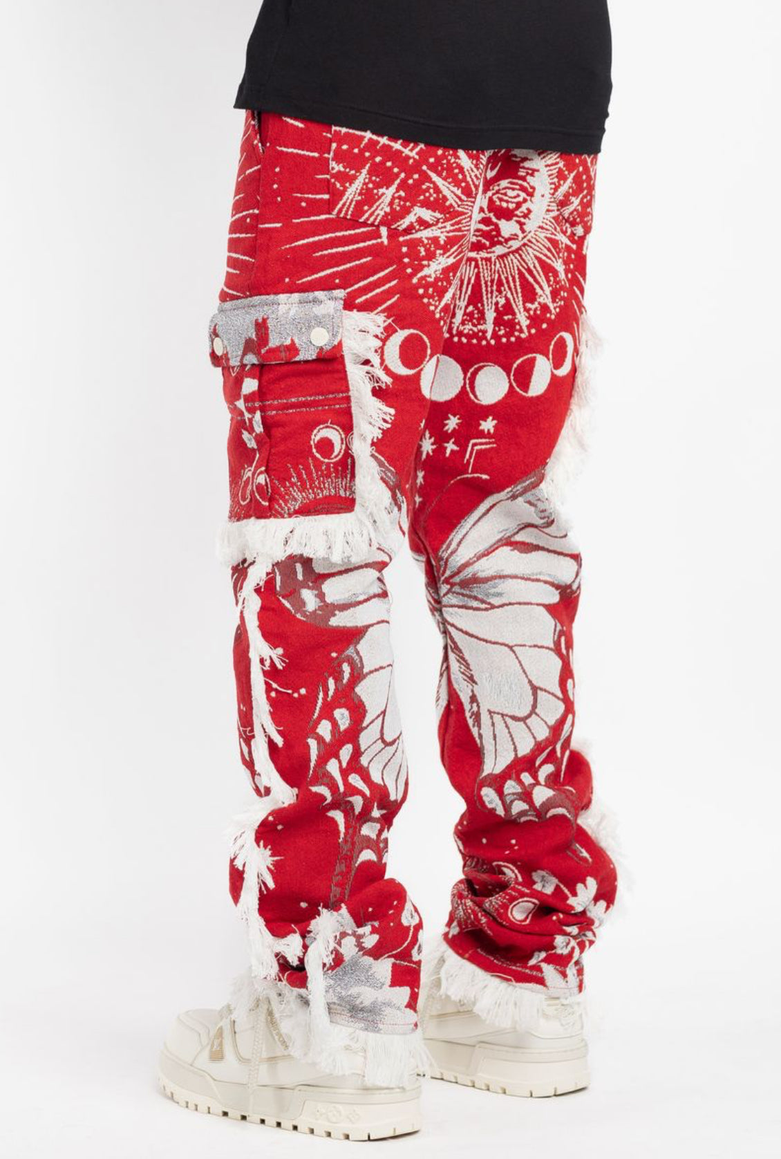 Red Tapestry Pant