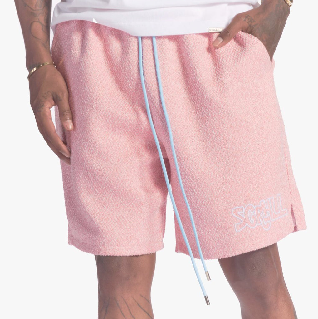 MESA WOVEN SHORTS (PINK)