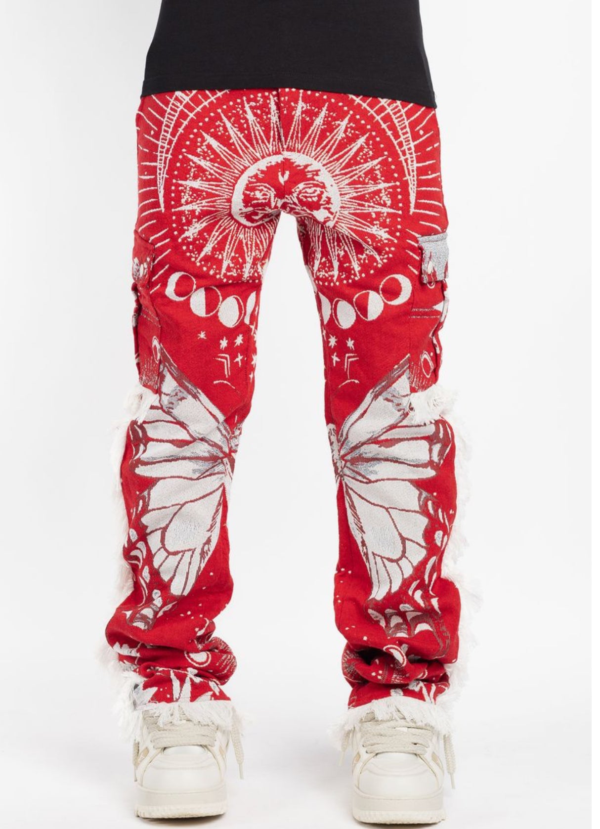 Red Tapestry Pant