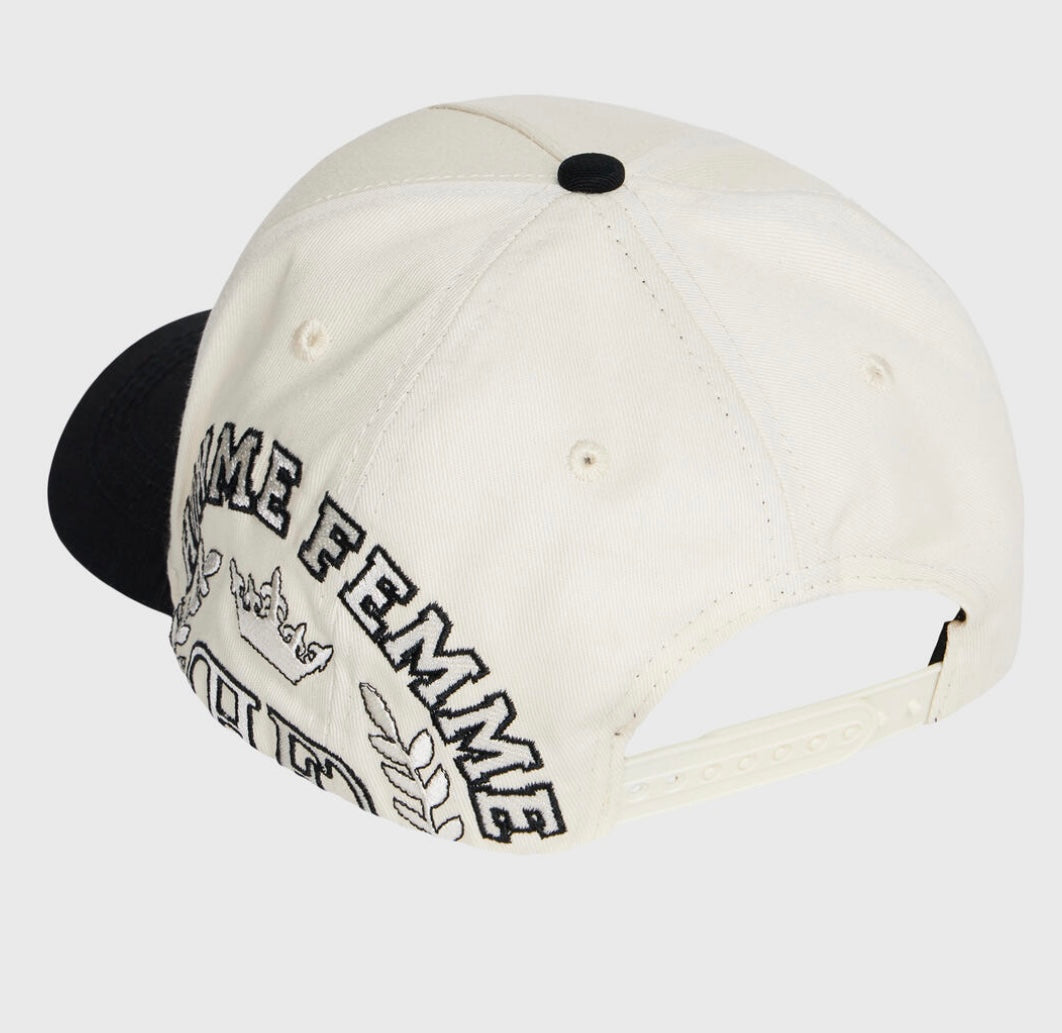 HF White/Blk Trucker Hat