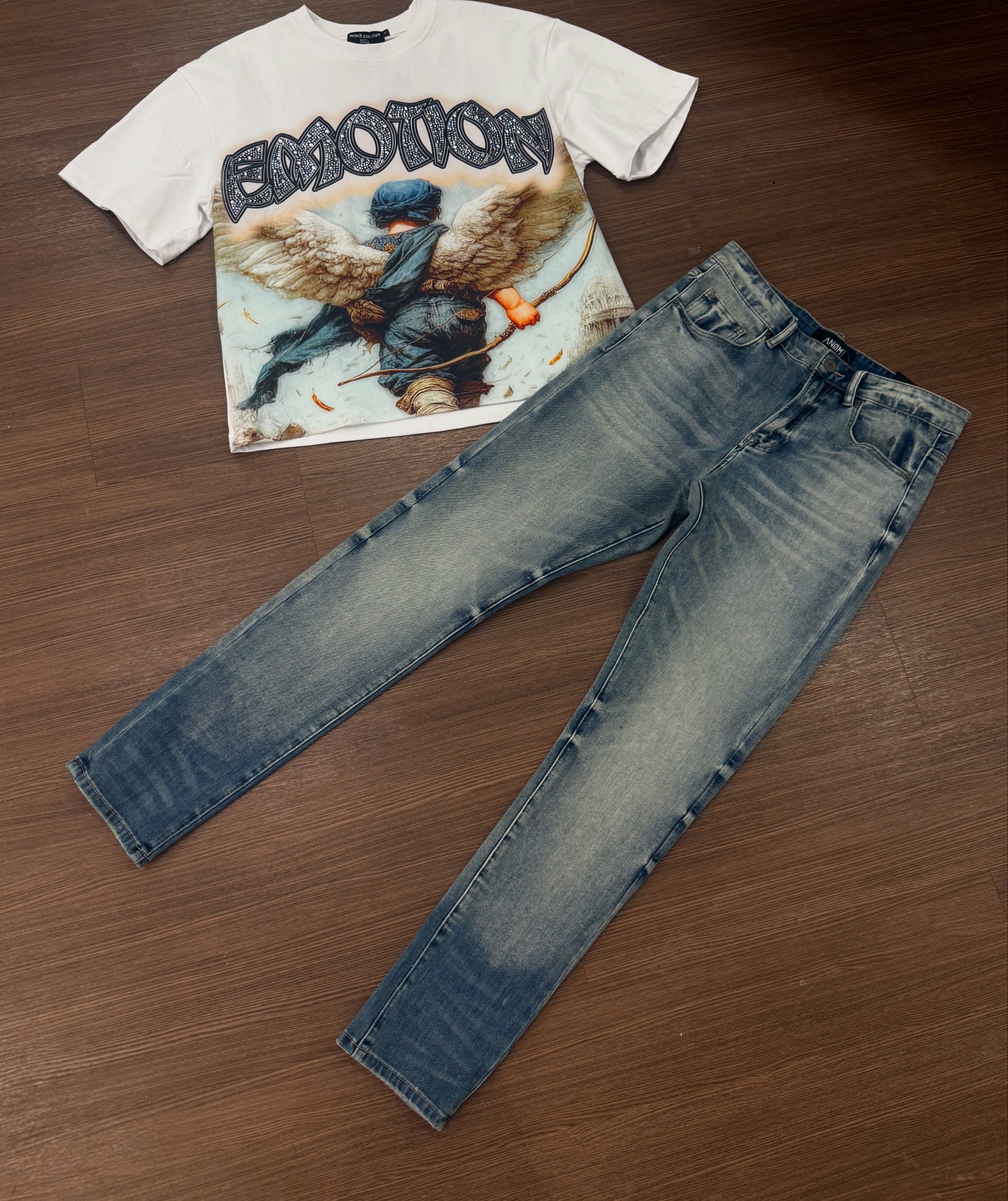 White Arch Angel Tee