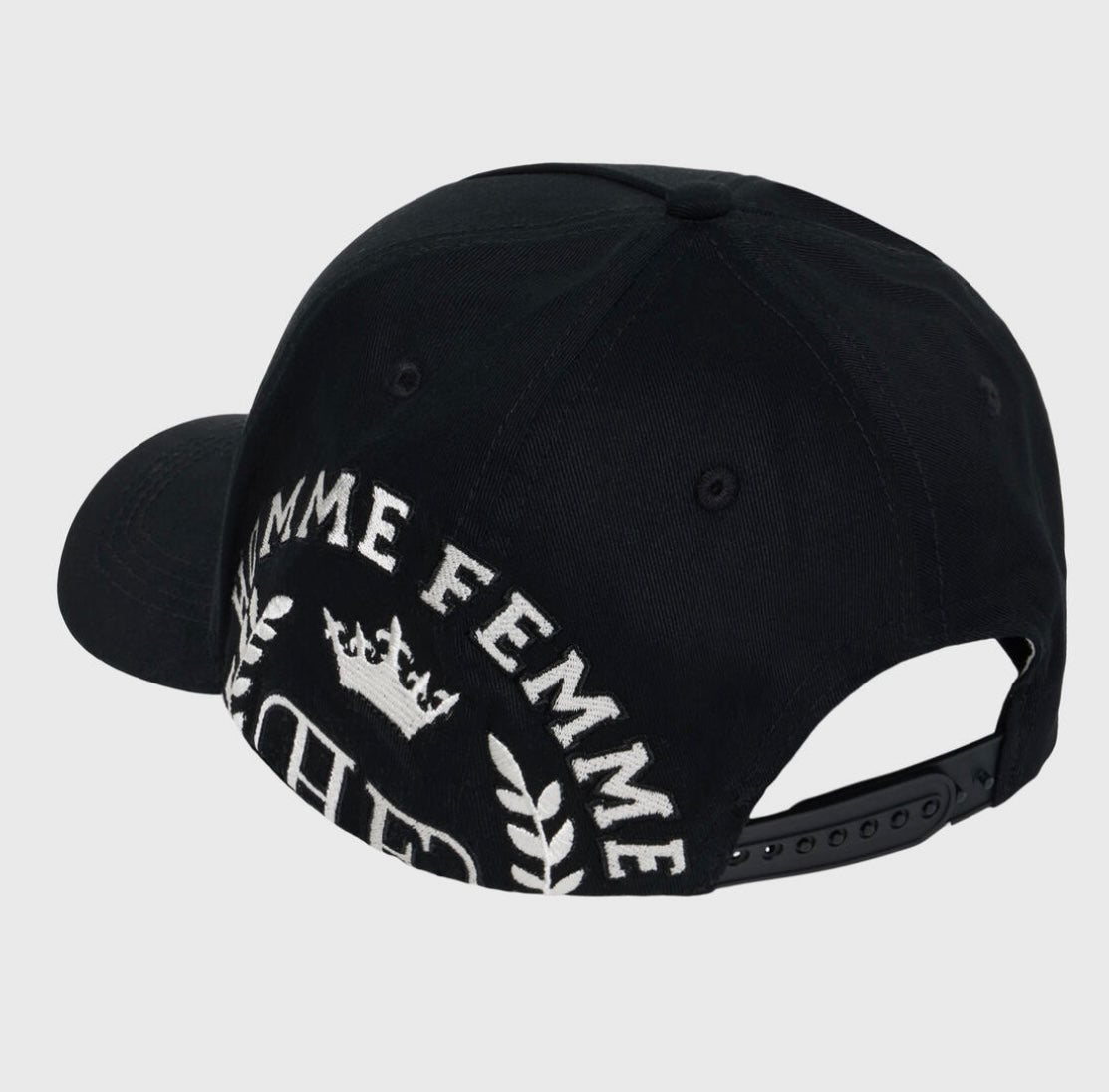 HF BLK/White Trucker Hat