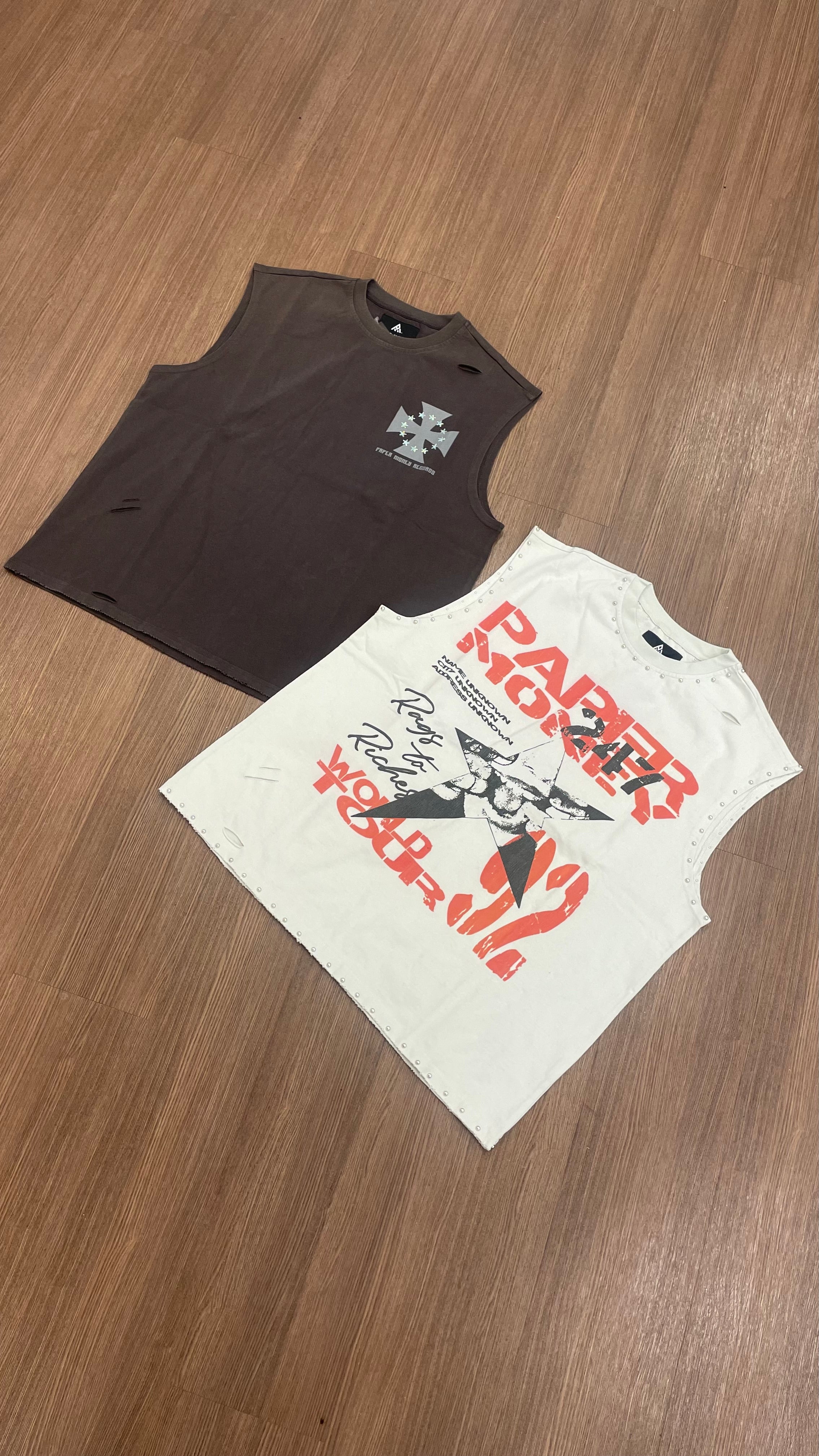 WORLD TOUR Cut Off Tee