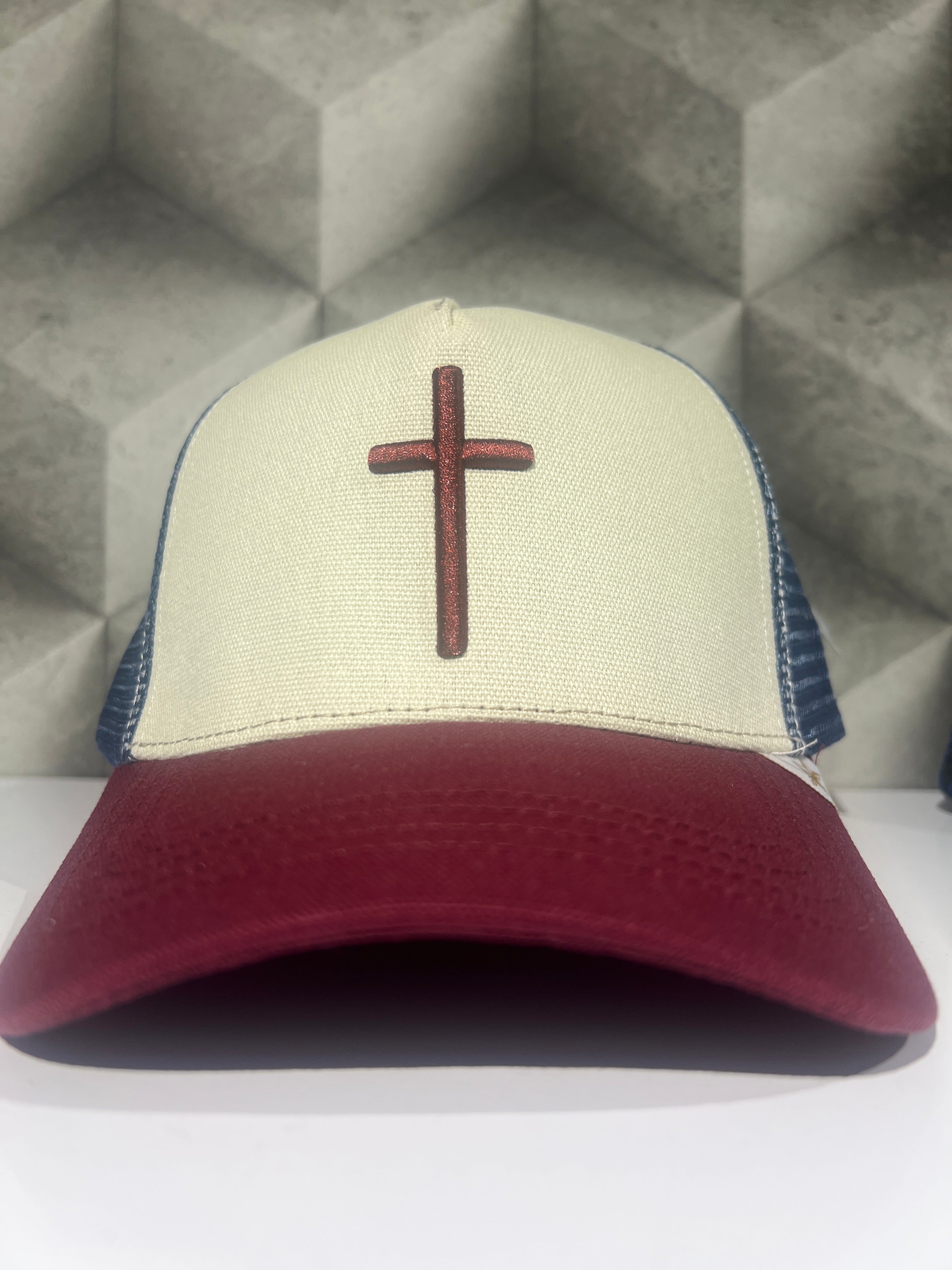 Trucker Hat Blu/Red