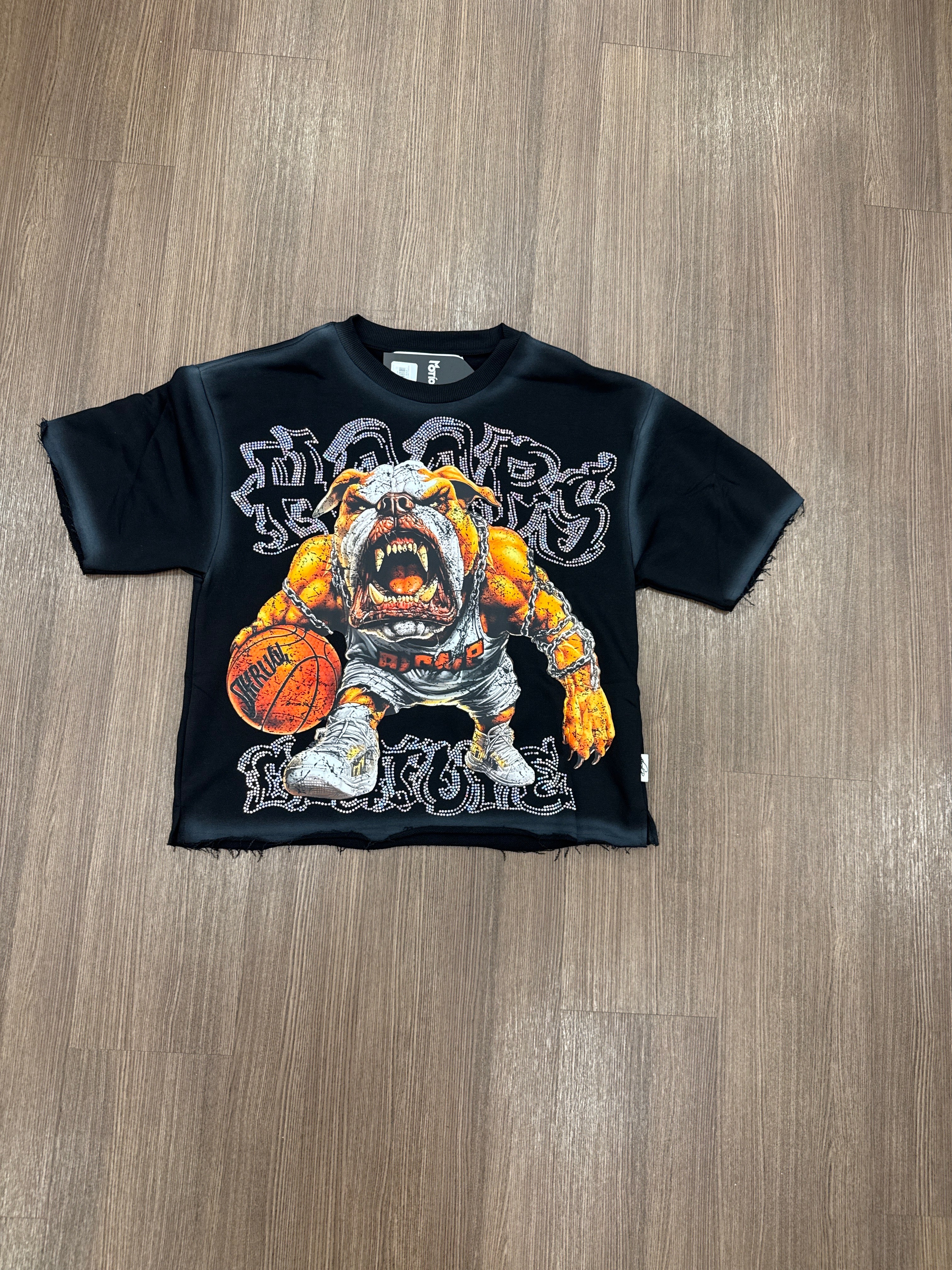 THE WORLD IS MINE CROPPED T-SHIRT