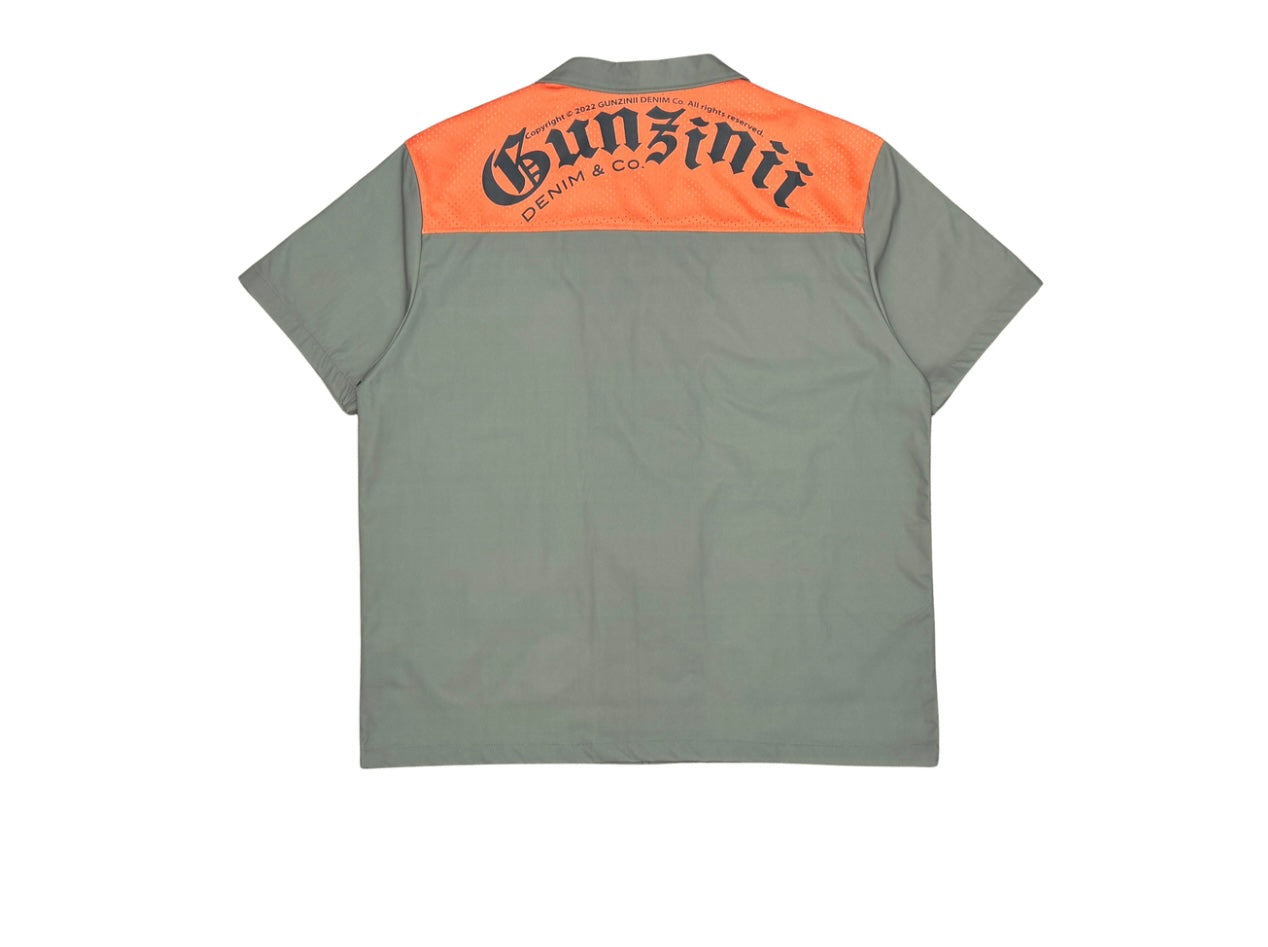 Olive Nylon Shirt