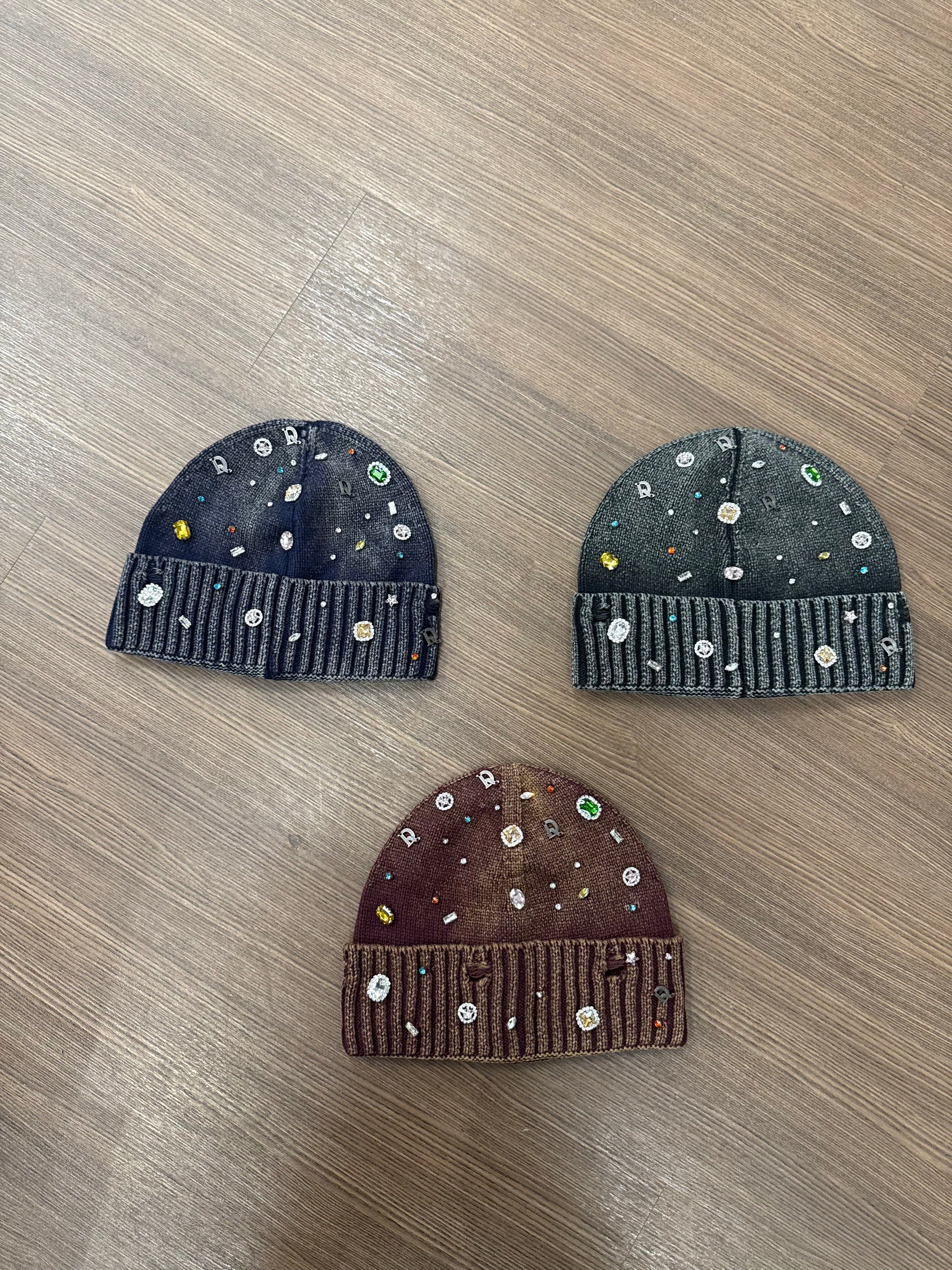 Acid Wash Beanies