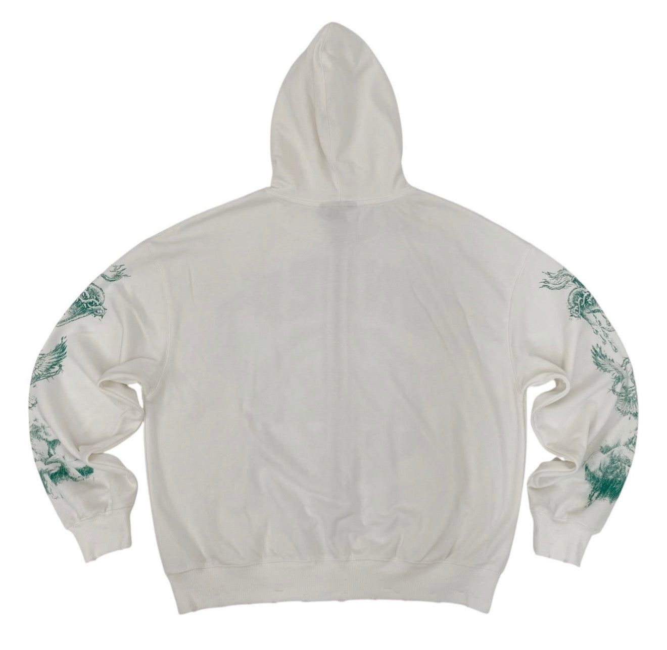 "University" Zip Up White