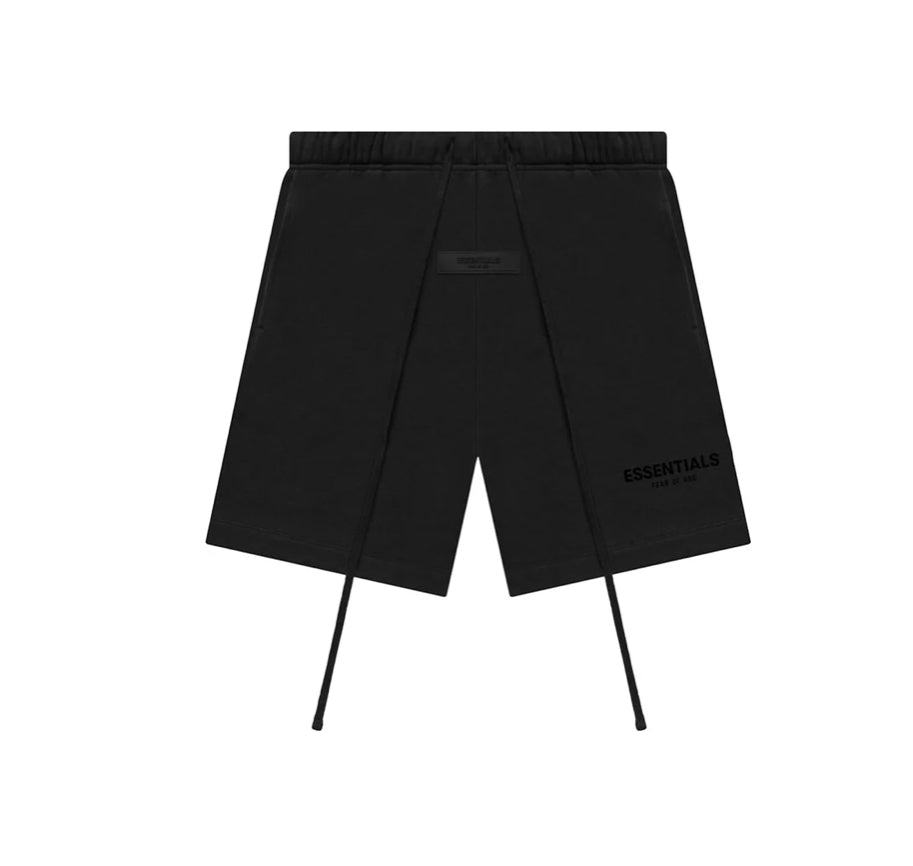 E Shorts Stretch Black