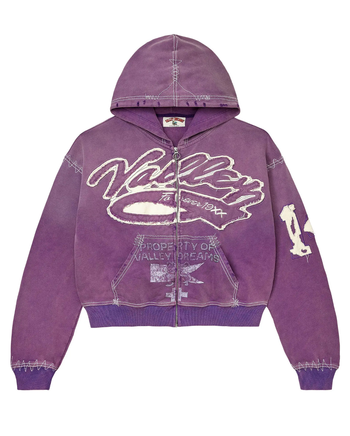 Forever Religion Zip Up 'Purple'