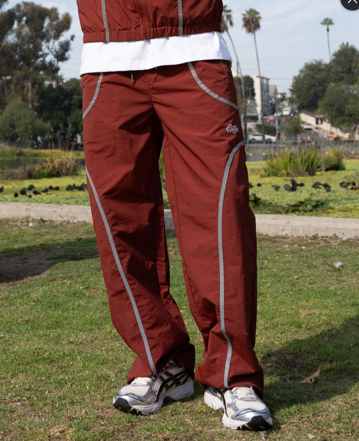 Burgundy Luv Pants