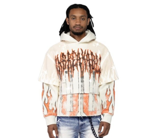 Orange Unbreakable Hoodie