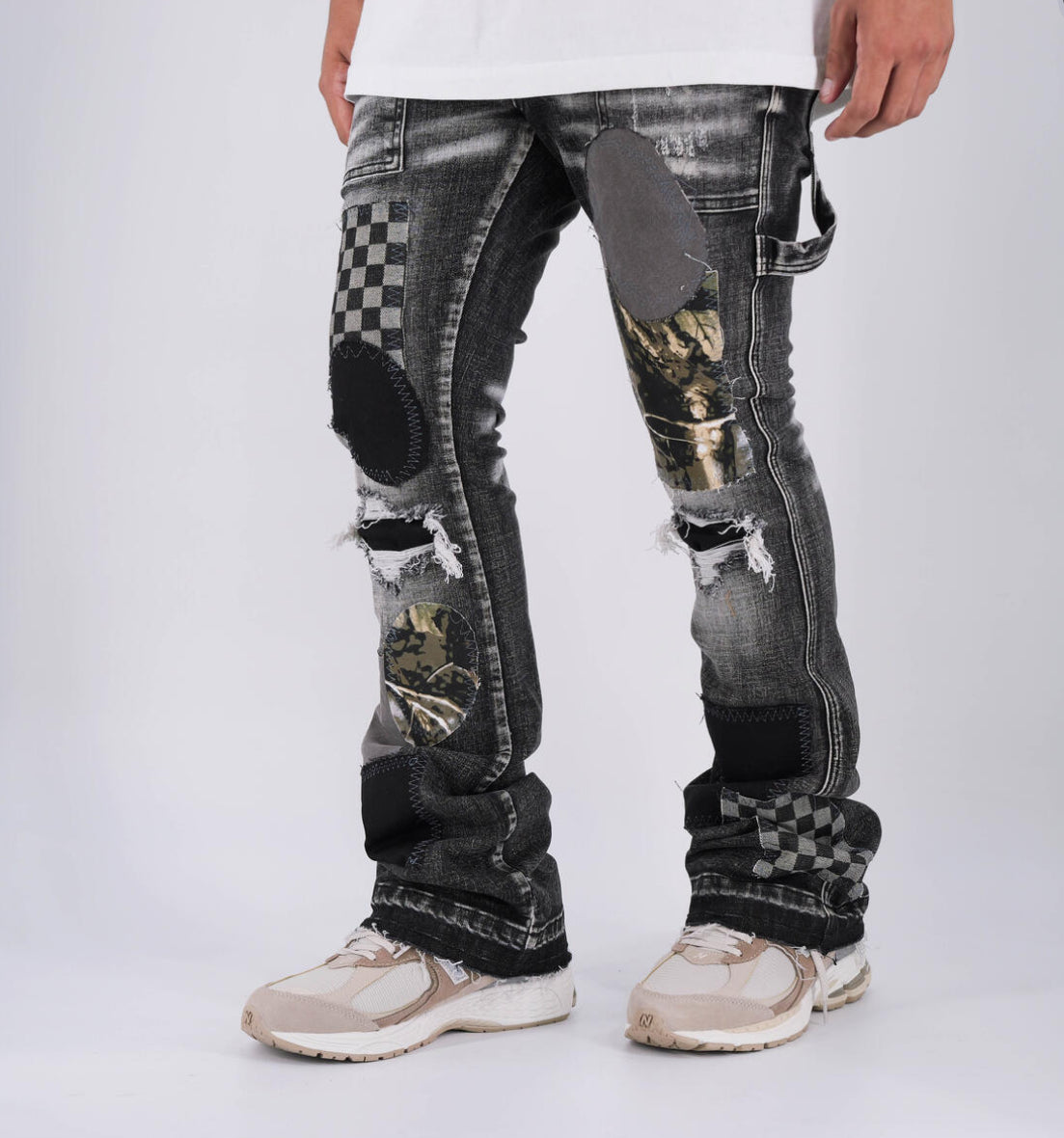 THRT EMILIO C24 BLK JEANS