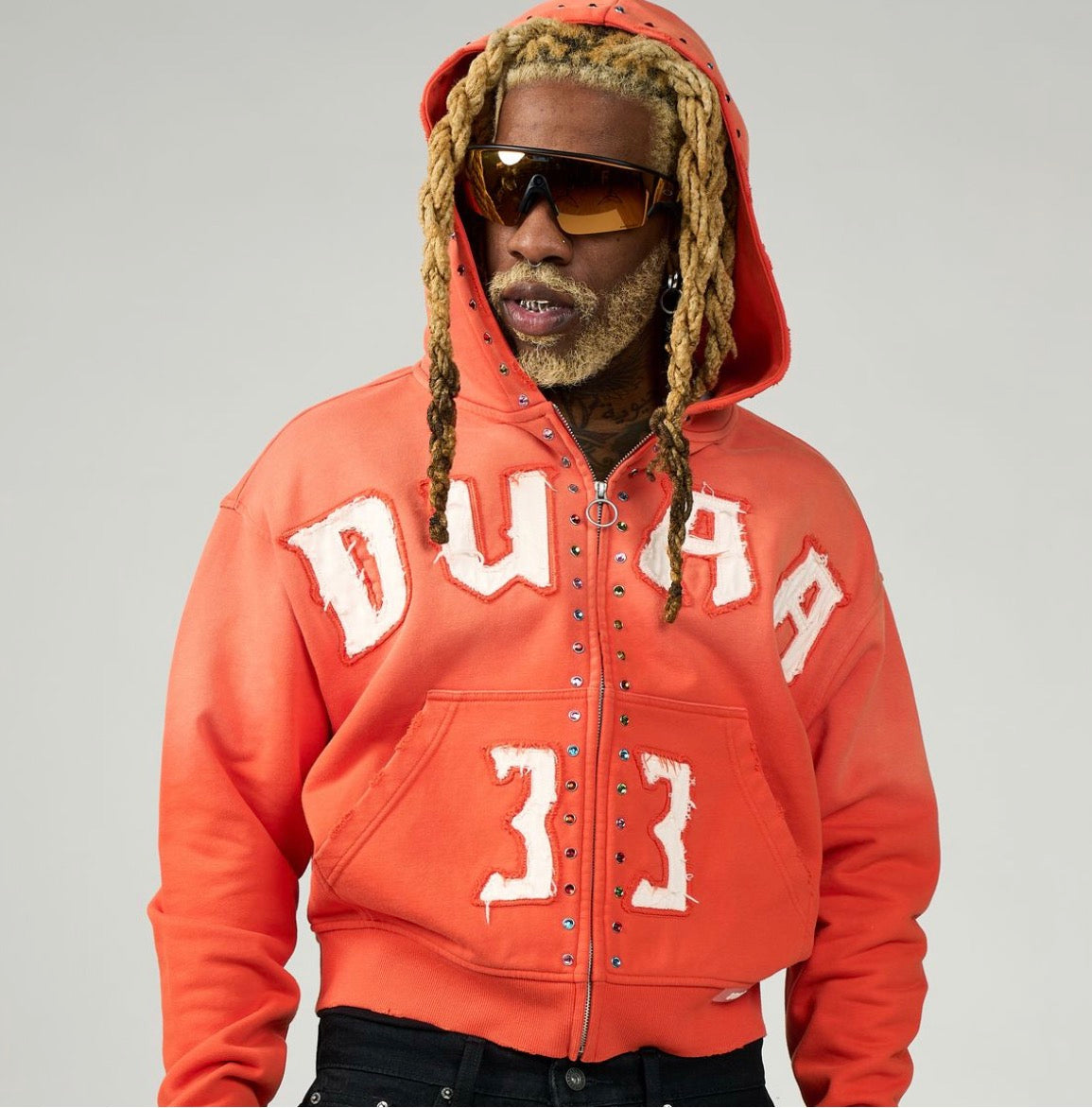 Master orange Hoodie