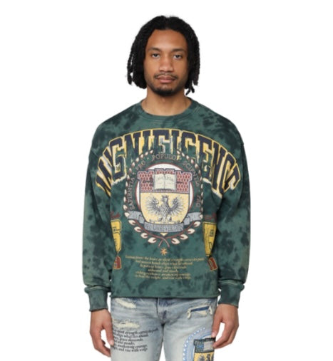 Green/Yellow Magnificence Crewneck