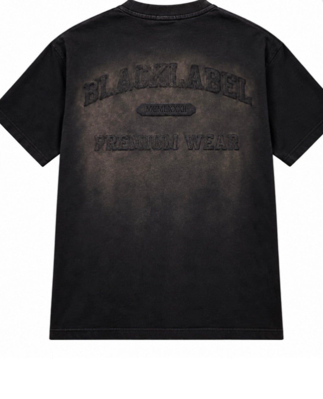 BLACK W. TEE