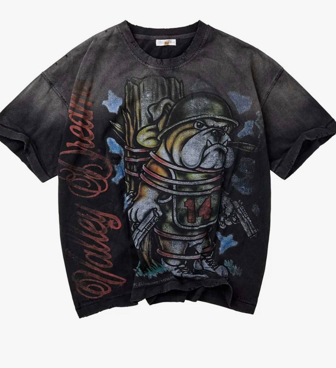 VALE FOREVER DOG OF WAR TEE BLACK