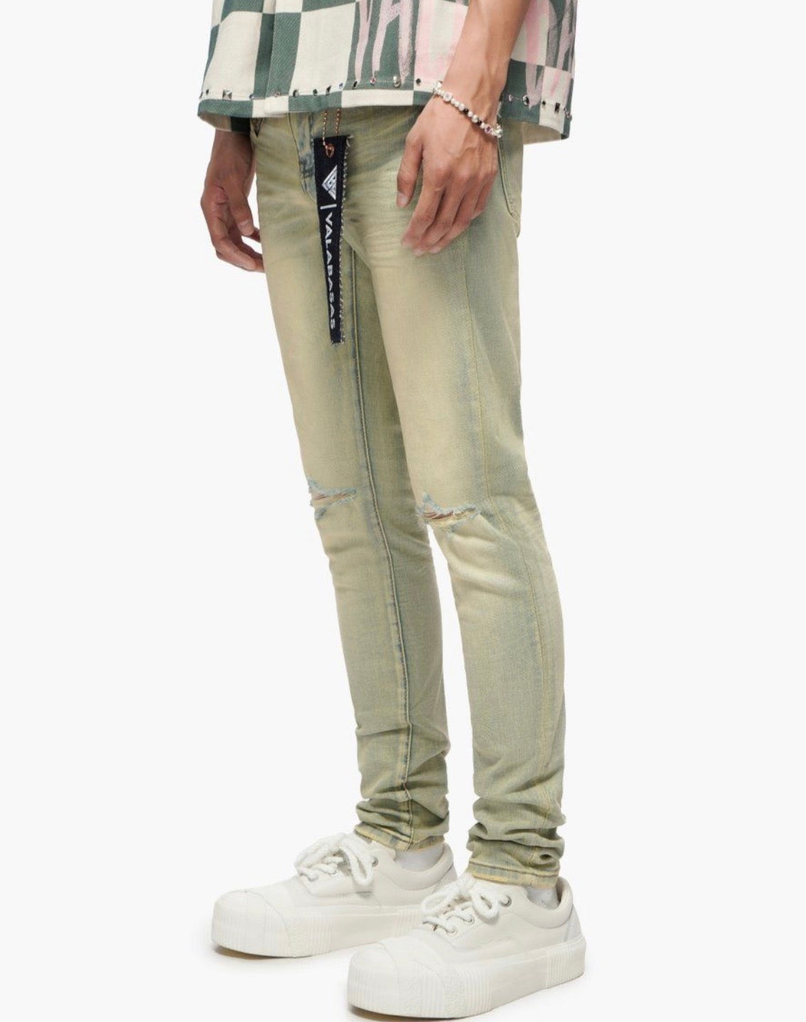 Mr.Clean Vintage Wash Skinny Jeans