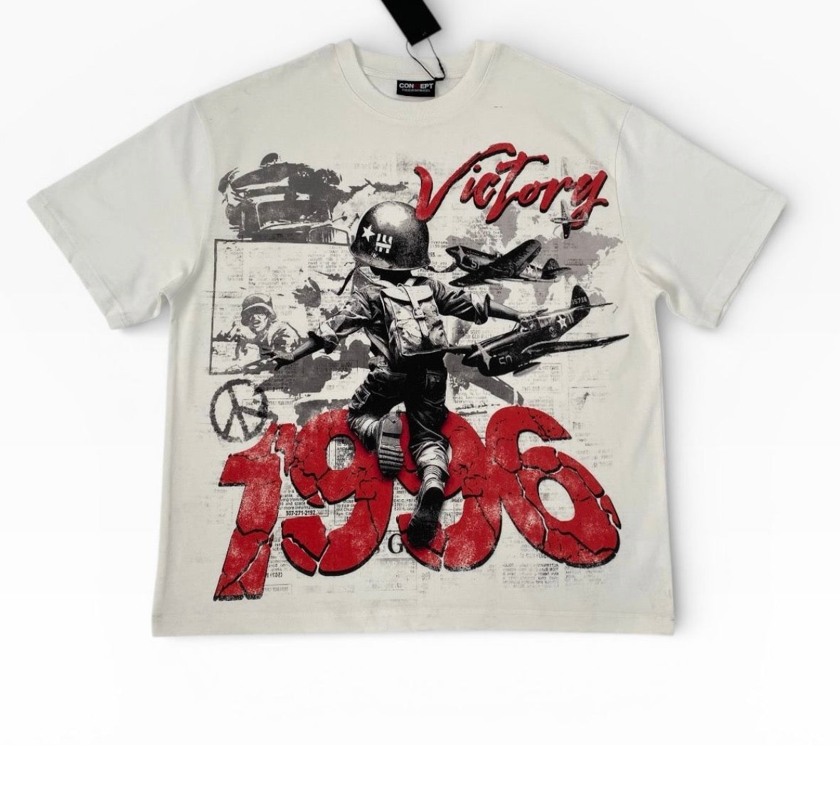 "Victory" Tee - White