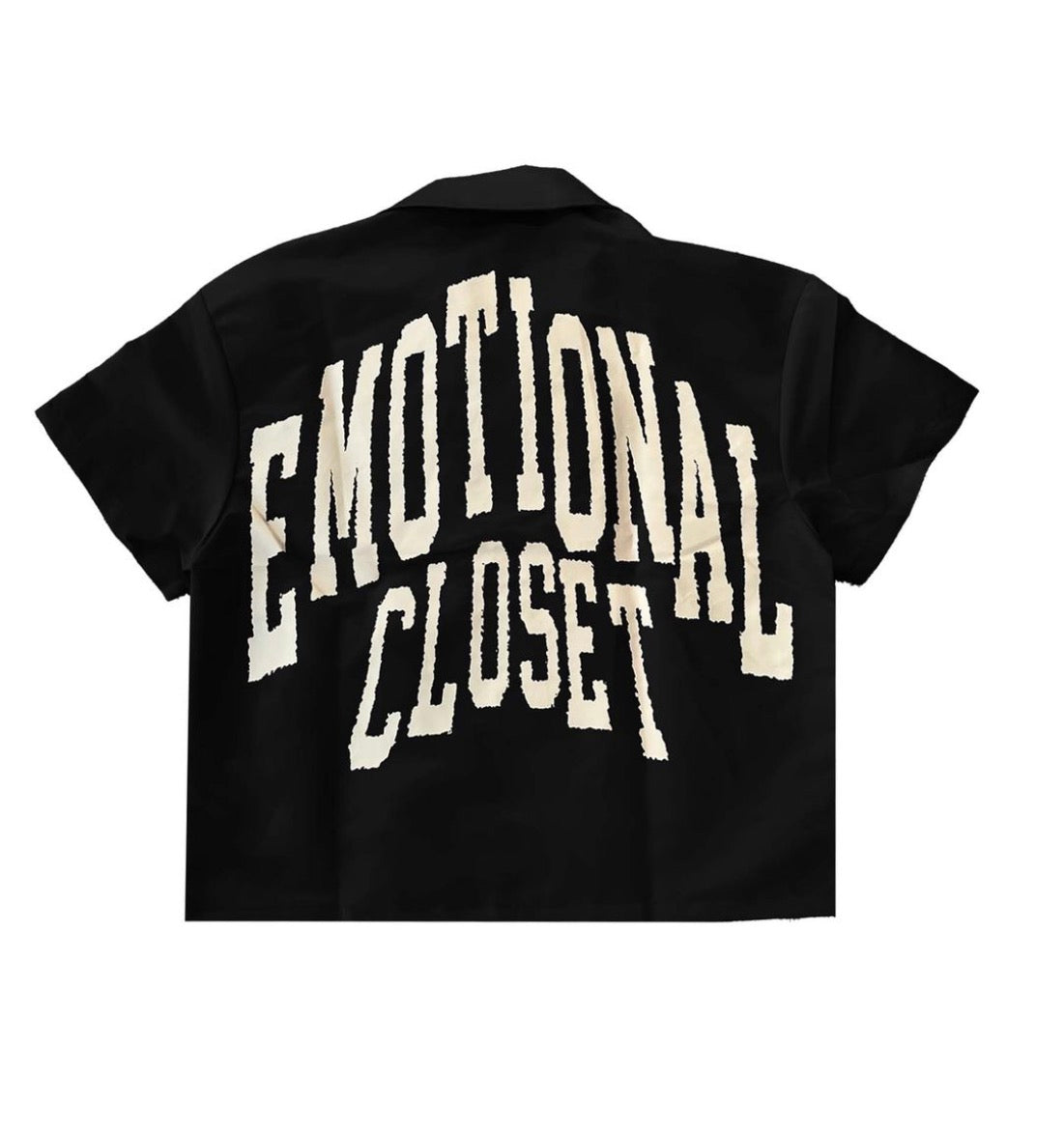 Black “Backyard” Nylon Shirt