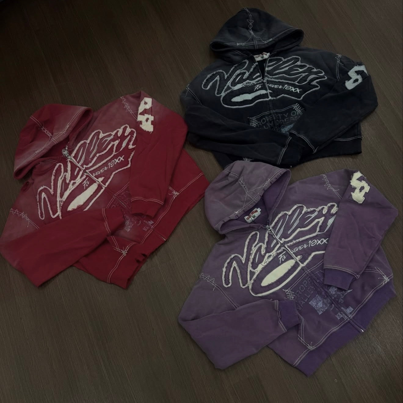 Forever Religion Zip Up Black