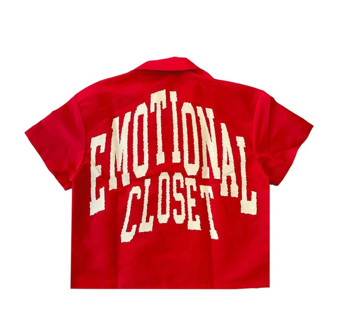 Red “Backyard” Nylon Shirt