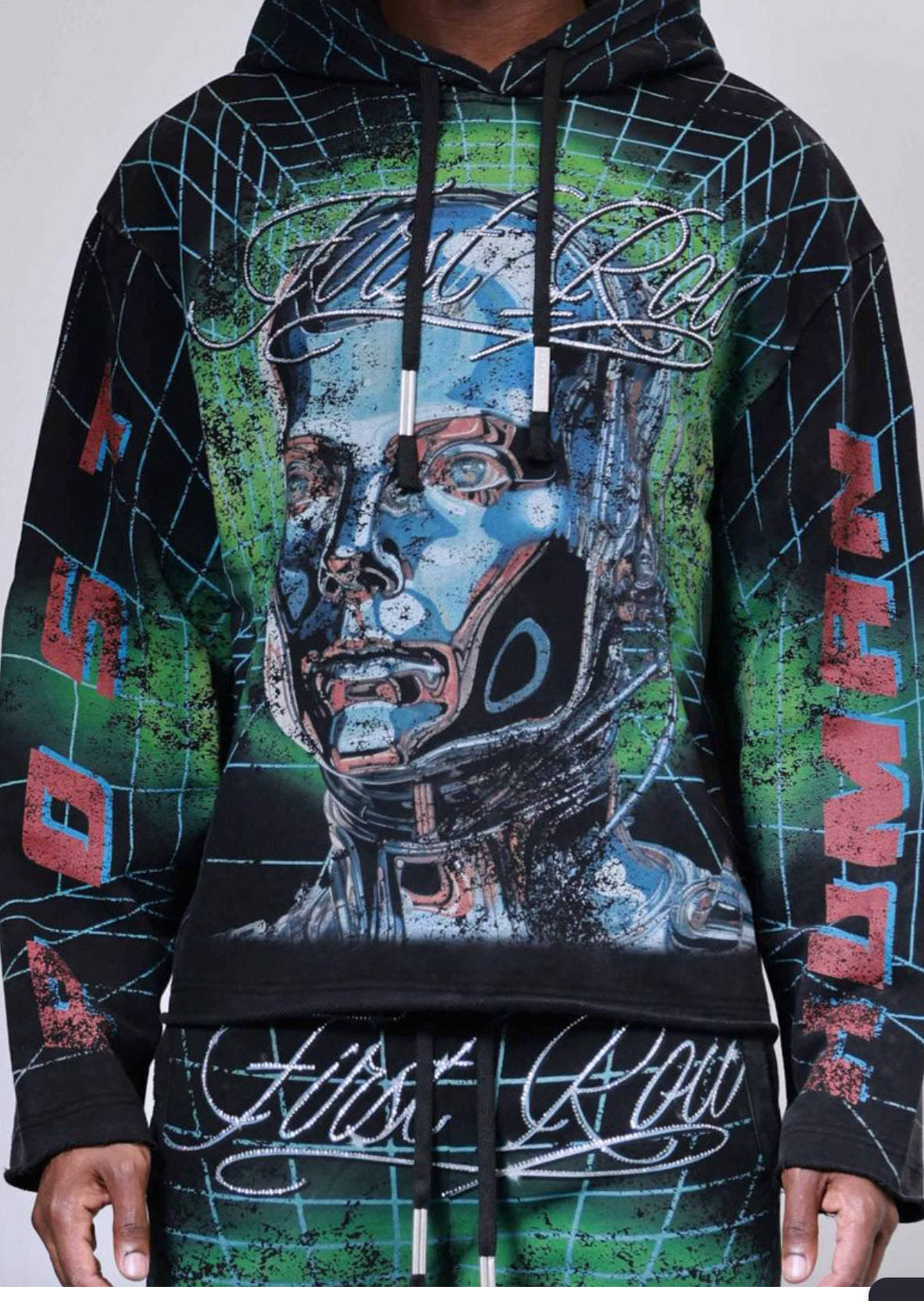 POST HUMAN MATRIX HOODIE