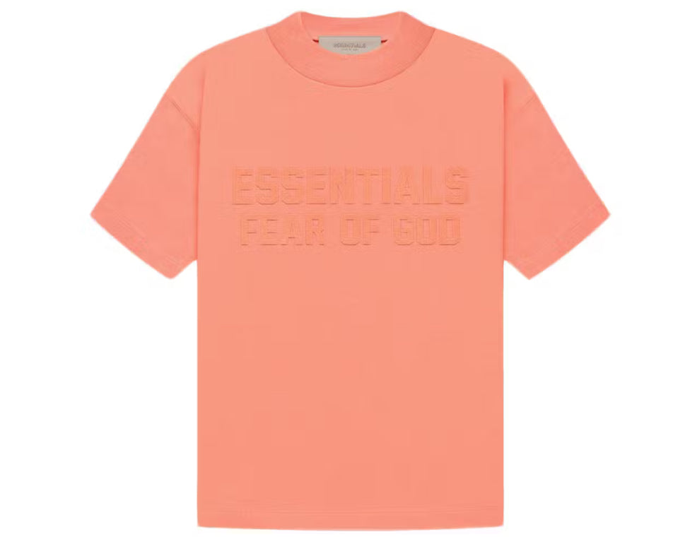 ESSENTIALS CORAL TEE 233