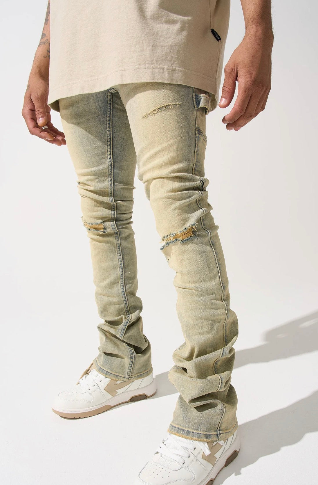 Cedar Stacked Jeans