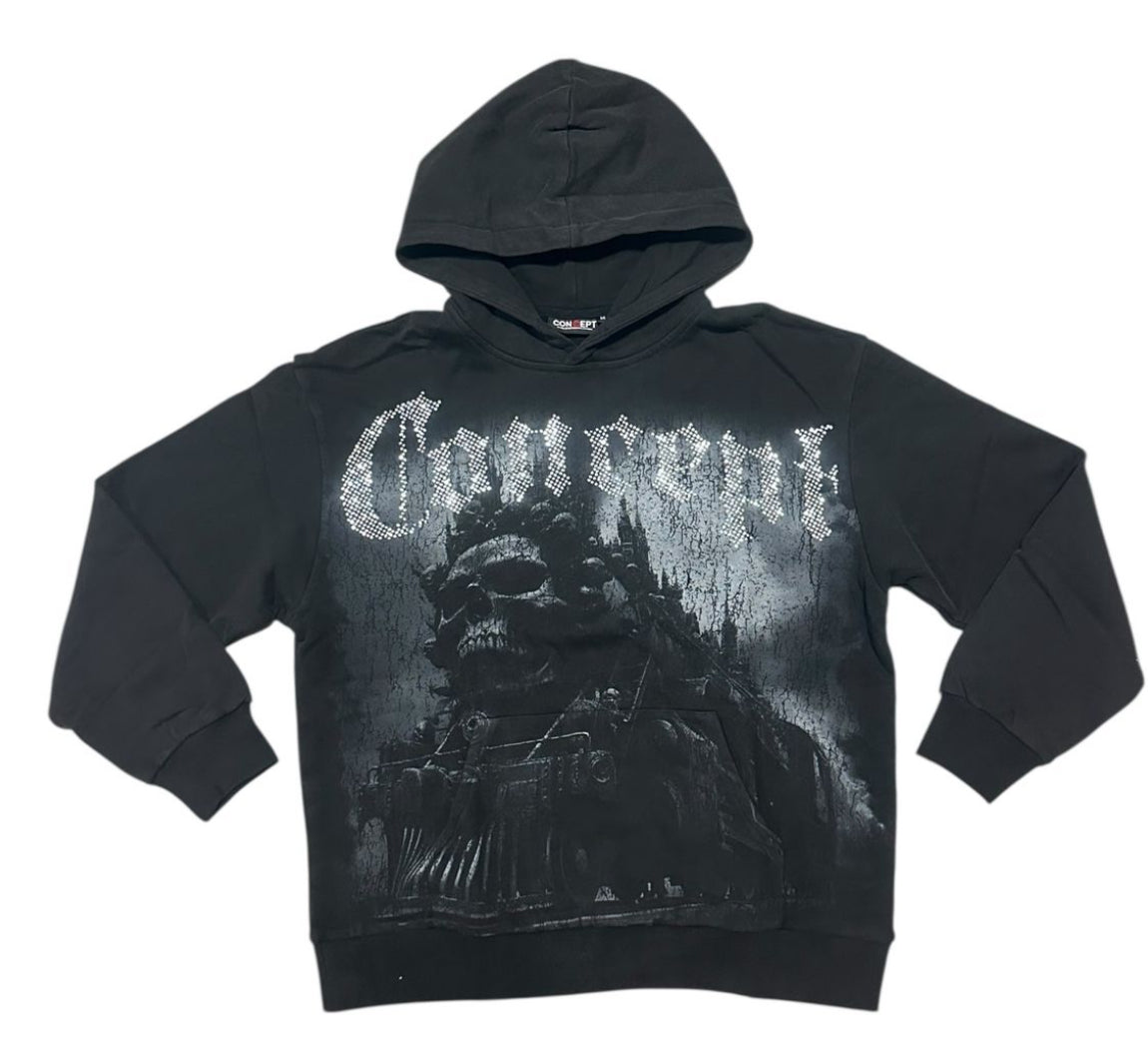 MIDNIGHT HOODY BLK