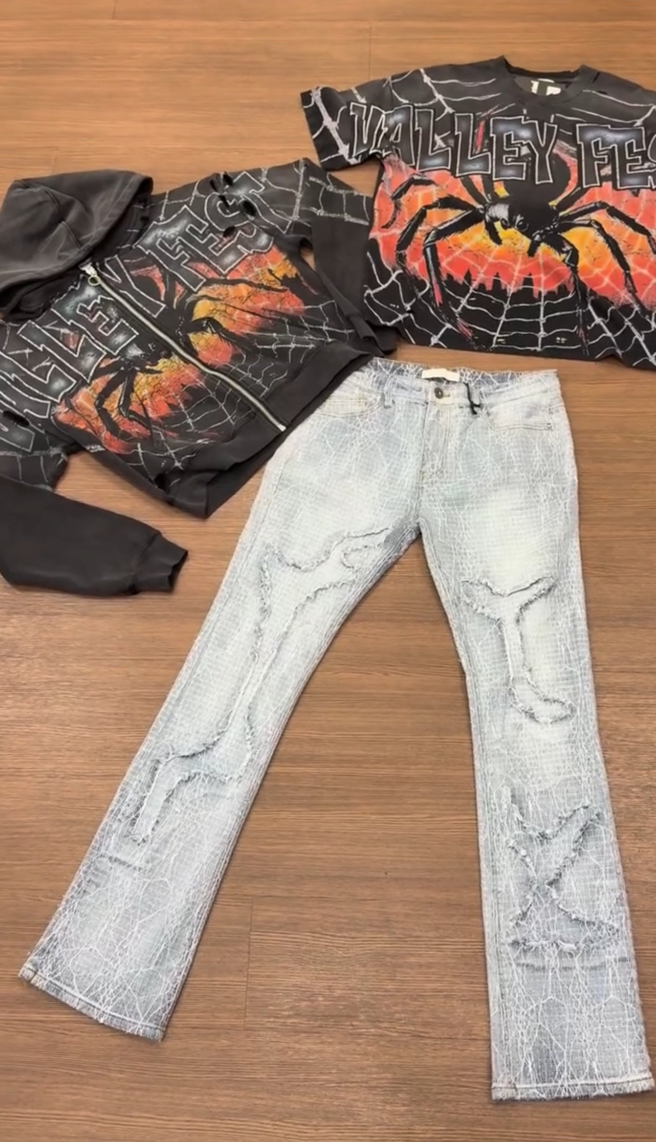 SPIDER WEB JEANS
