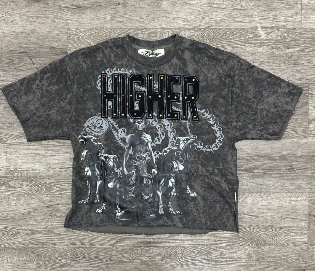 HIGHER CROP TEE