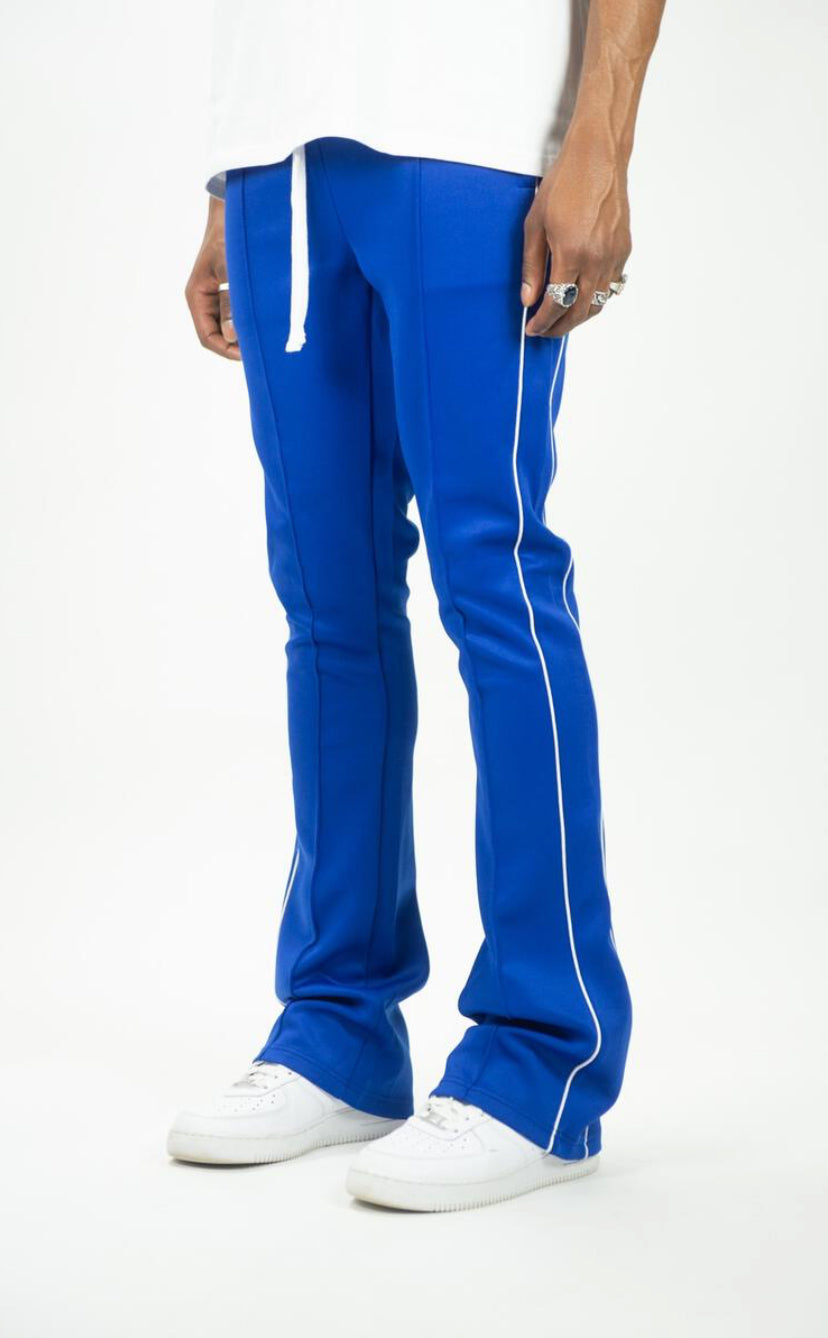 REBEL TRACK STACKED PANTS ROYAL 470