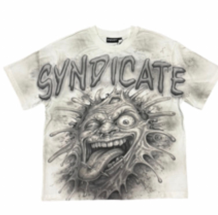 Airbrush 2 Tee" White