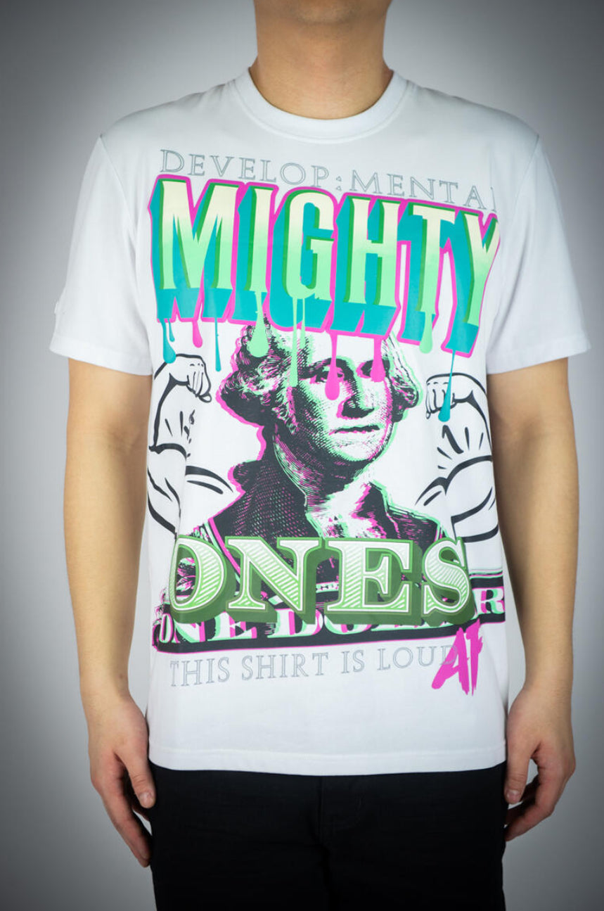 DVMT MIGHTY ONES REG. FIT T-SHIRT WHITE 162