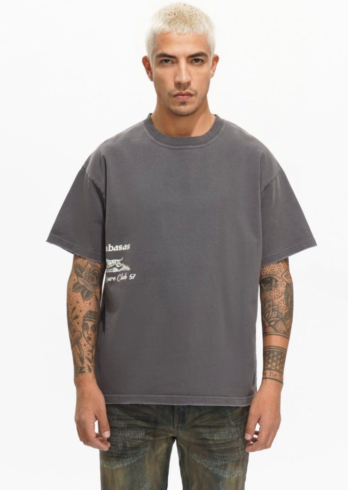 Hound Tee Grey