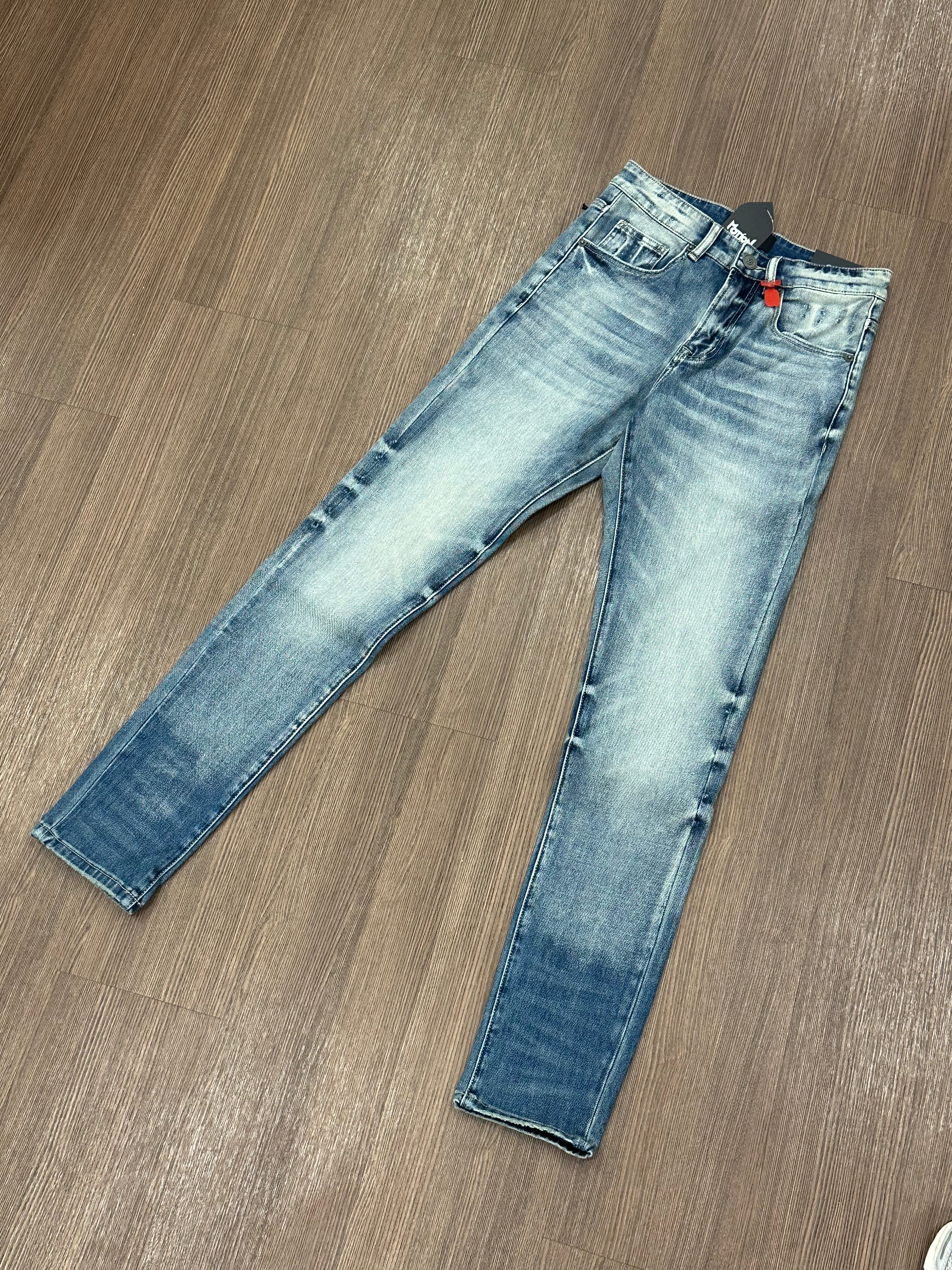 Blue Wash Skinny Jeans