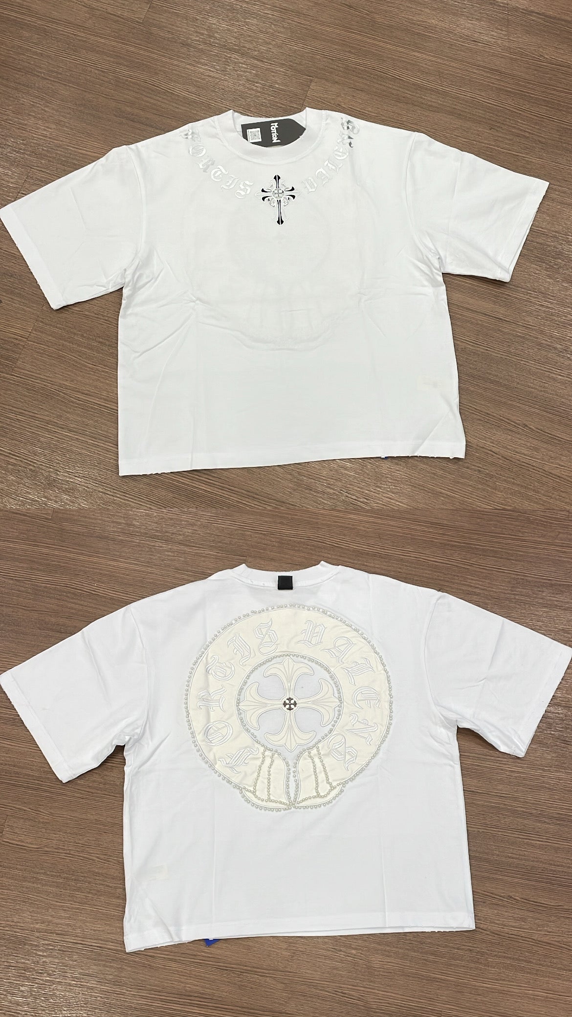 Cross Tee White