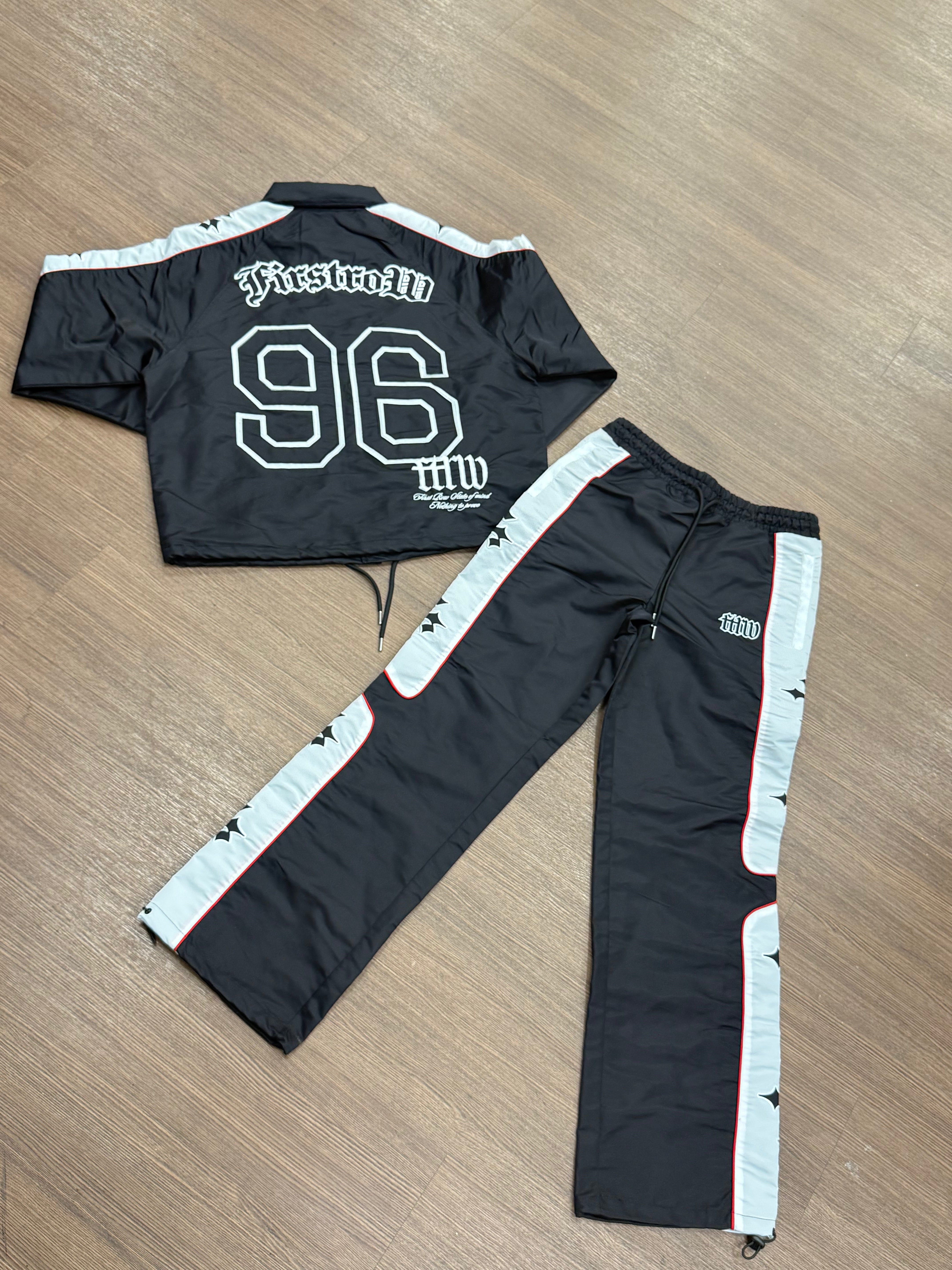 BLACK Windbreaker Set