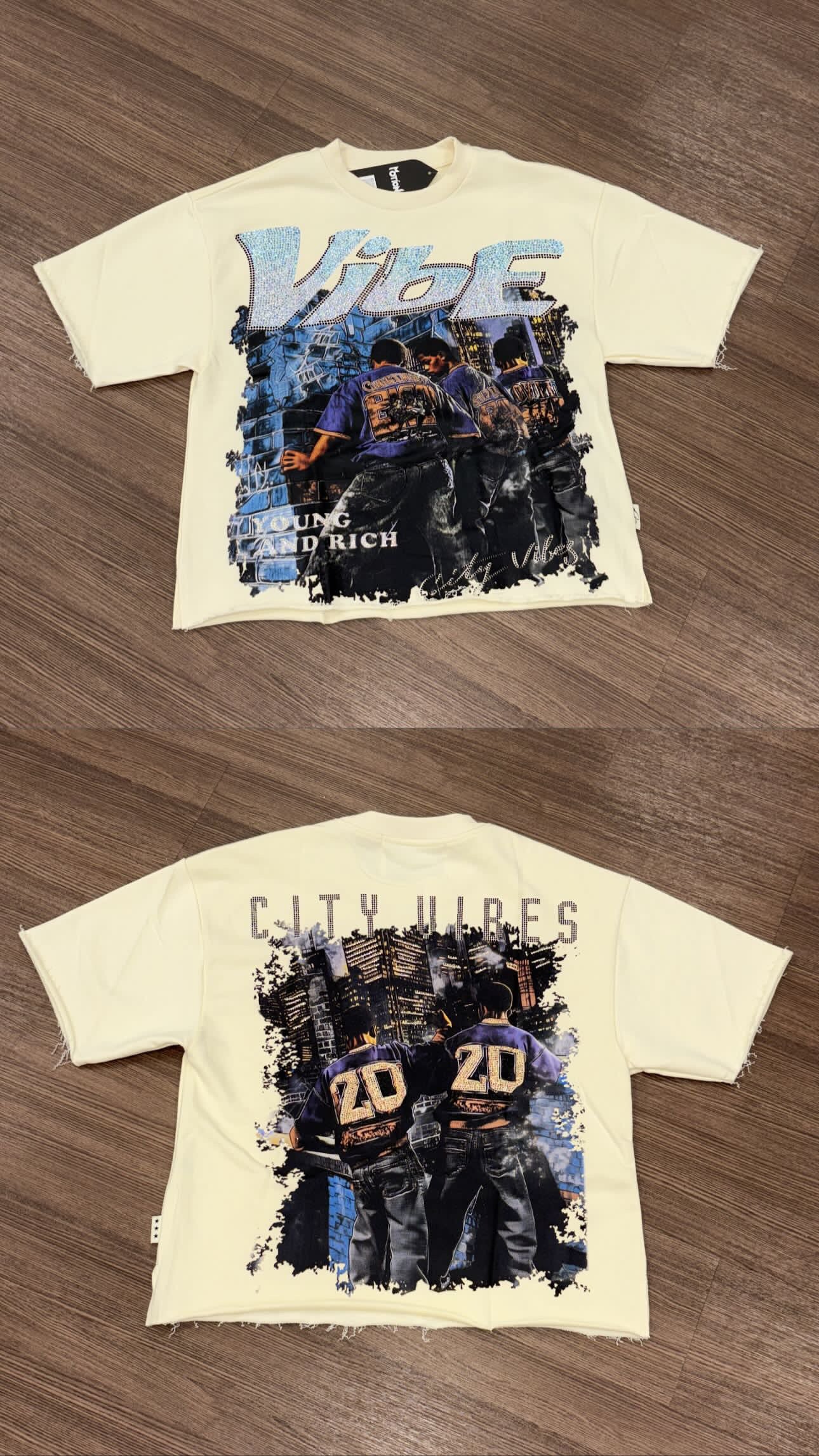 Vibe Crop Tee